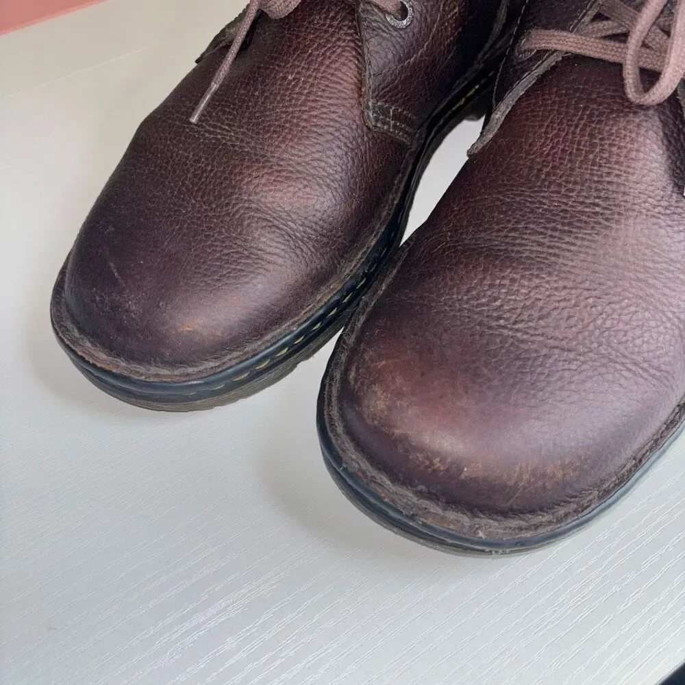 Dr martens sussex bear track slip resistant chukka boots dark drown size 12